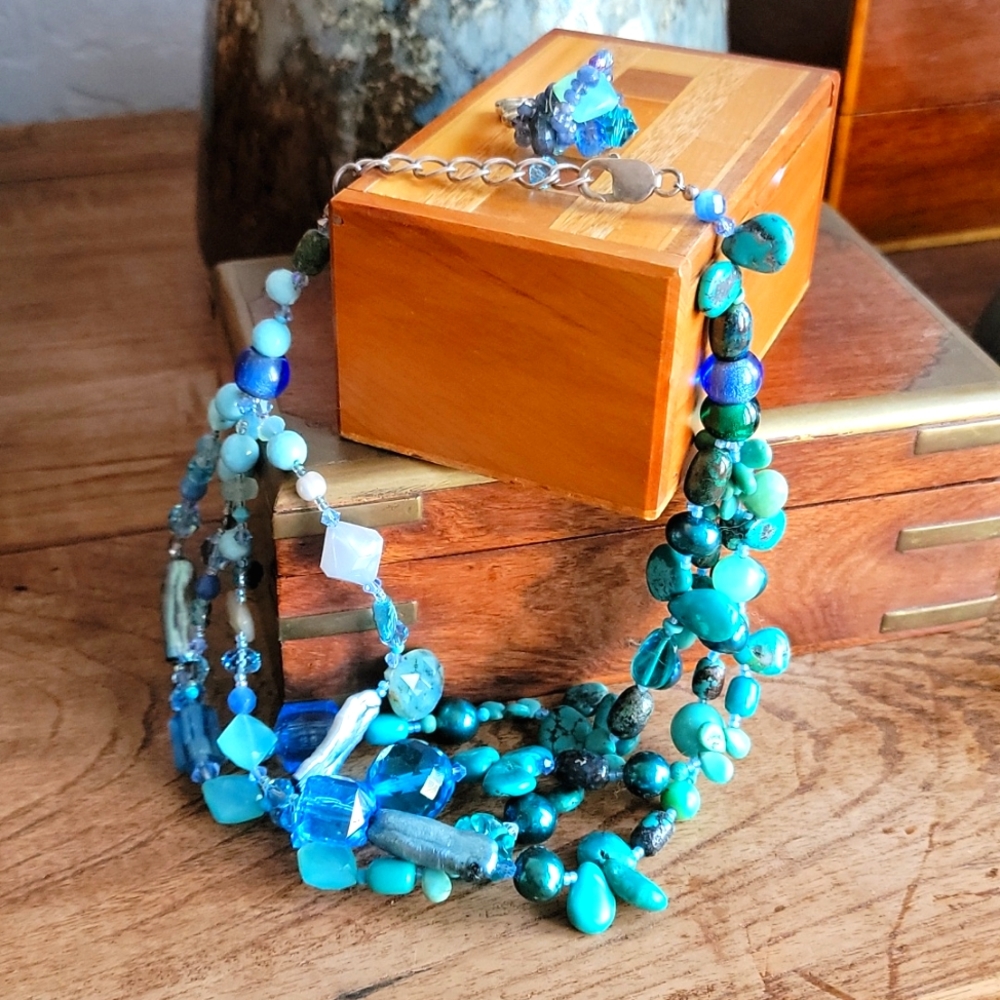 Necklace with matching ring